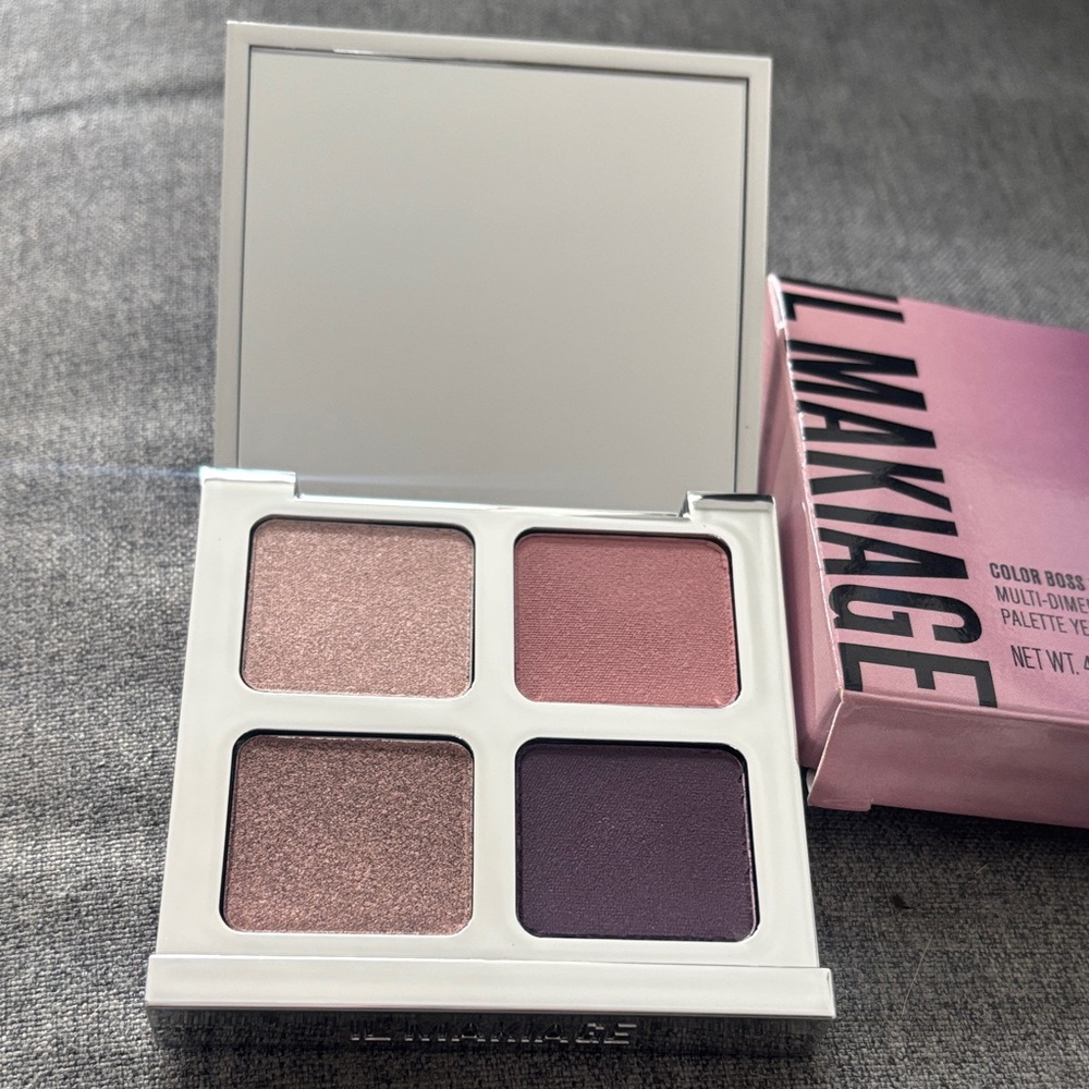 NWT IL MAKIAGE Color Boss Squad Eyeshadow Palette - Pink, Brown, Purple